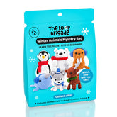 The LOOP Brigade: Mystery Winter Animals DIY Crochet Plush Toy Complete Kit For Beginners Blind Bag