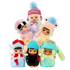 Bratz Bratziez 8" Wintertime Wonderland Seriez Plush Keychain Blind Box