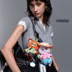 MINISO x Disney: Zootopia Series Plush Keychain Blind Box (1pc)