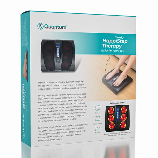 Quantum™ HappiStep Therapy | Shiatsu Foot Massage Device Simple Showcase 