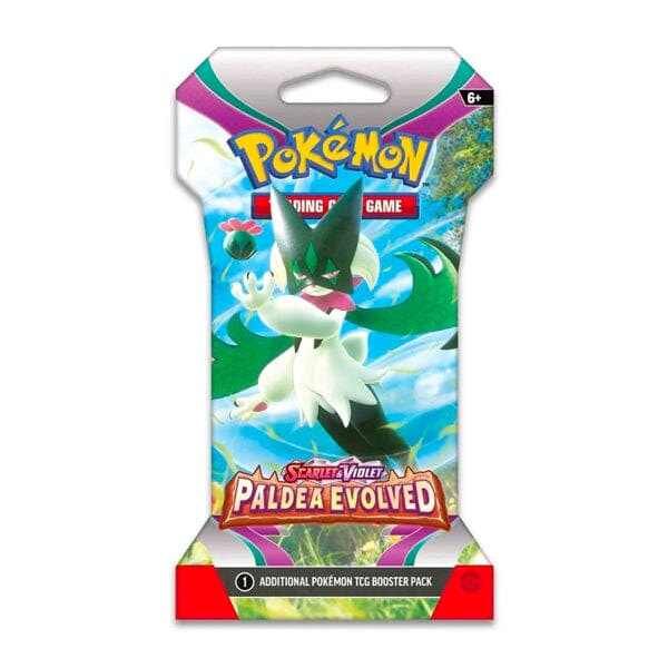 Pokémon TCG: Scarlet & Violet | Paldea Evolved Sleeved Booster | Ships Assorted Simple Showcase 