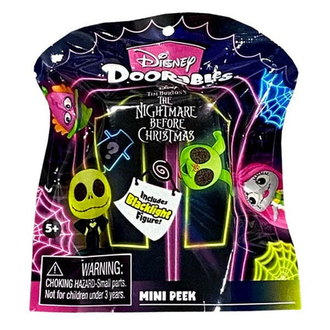 Disney Doorables™ Blacklight Edition | The Nightmare Before Christmas Blind Bag (1pc)