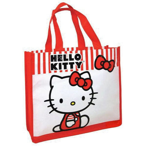 Sanrio Hello Kitty Medium Eco-Friendly Classic Red Graphic Tote Bag