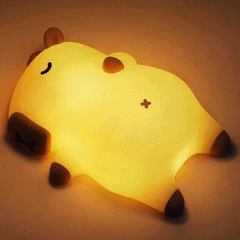 CapyNap Breathing Capybara Night Light Lamp