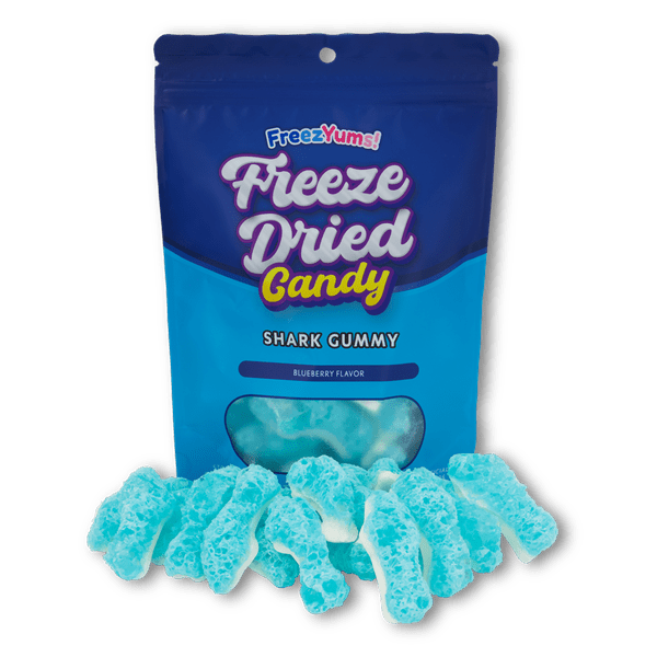 FreezYums Freeze Dried Shark Gummy Candy (80g) Simple Showcase 