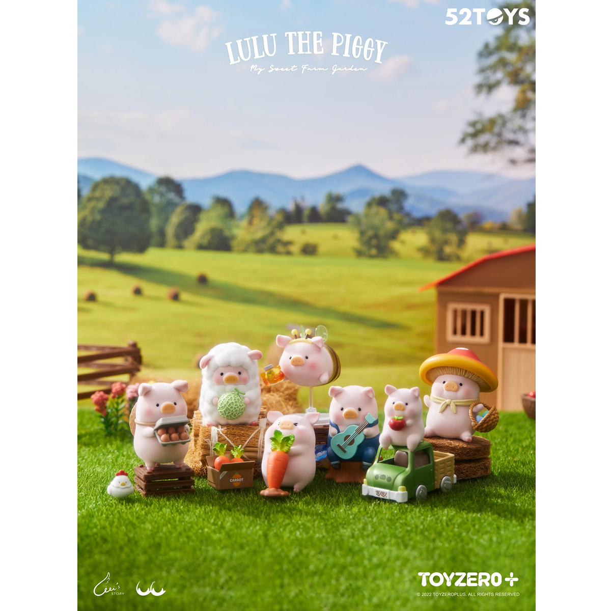 ToyZeroPlus x Lulu The Piggy My Sweet Farm Garden Blind Box (1pc)