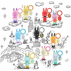 Pop Mart x THE MONSTERS: 10th Anniversary Special Edition Keyring Figurine Blind Box (1pc)