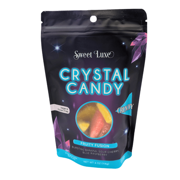 Sweet Luxe™ NEW Extra Crunchy Crystal Candy - Fruity Fusion Flavor Mix Simple Sweet Luxe™ 