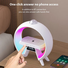 SonicVibes: 3-in-1 Triotunes Bluetooth Speaker and Wireless Charger Simple SonicVibes 