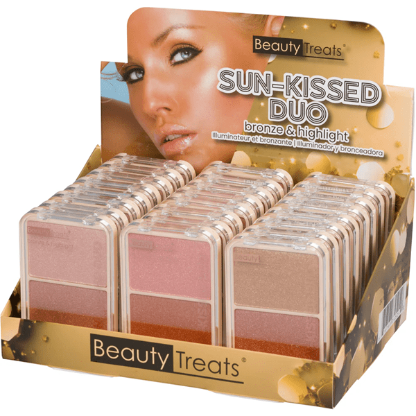 Beauty Treats® Sun Kissed Duo - Bronze & Highlight (Ships Asst.) Simple Showcase 