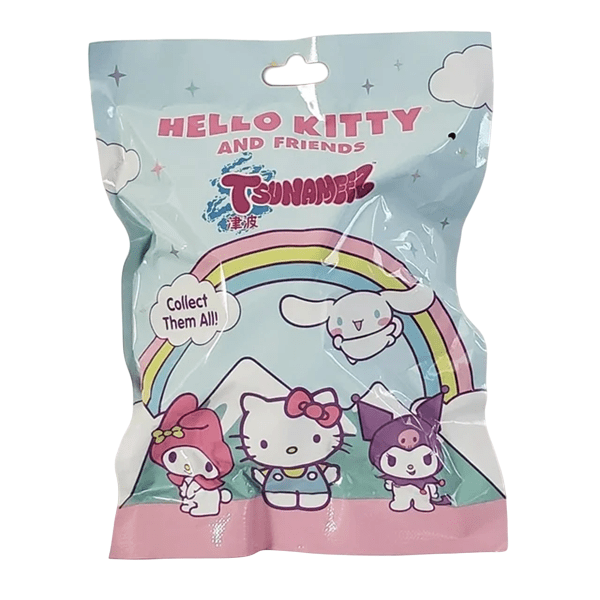 Hello Kitty and Friends Head Tsunameez - Blind Bag Keychain Simple Showcase 