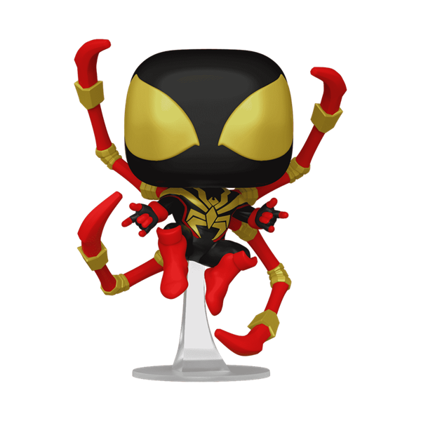 Funko Pop! Marvel: Spider-Man - Miles Morales Iron Spider with Chase (Styles May Vary)