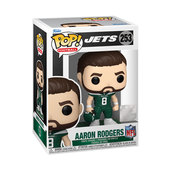 Funko Pop! NFL New York Jets - Aaron Rodgers Vinyl Figure