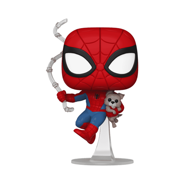 Funko Pop! Marvel: Spider-Man with Sandwich The Dog Figure