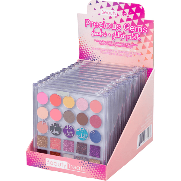 Beauty Treats® Precious Gems - Shadow & Glitter Palette (Ships Asst.) Simple Showcase 