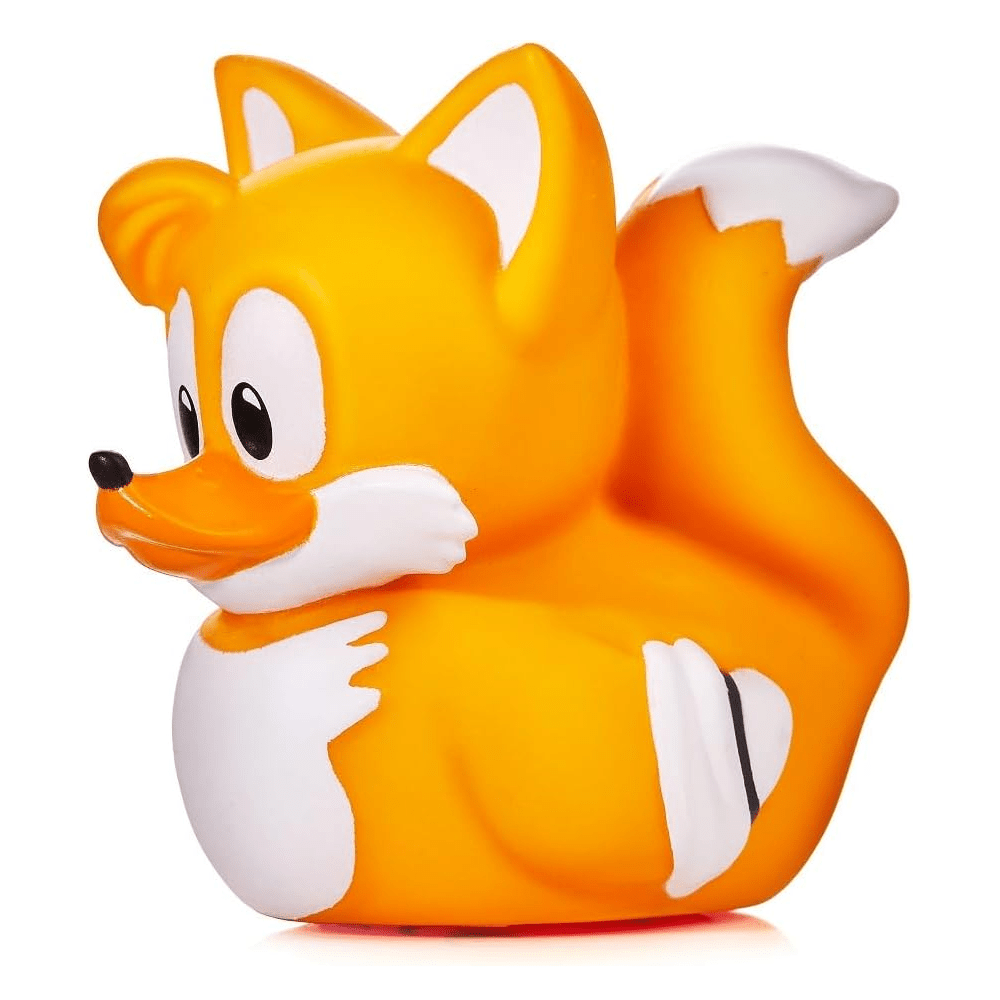TUBBZ: Sonic the Hedgehog – Tails Mini Rubber Duck Figure Simple TUBBZ 