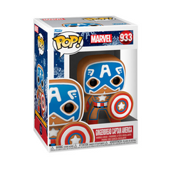 Funko Pop! Marvel: Holiday - Gingerbread Captain America