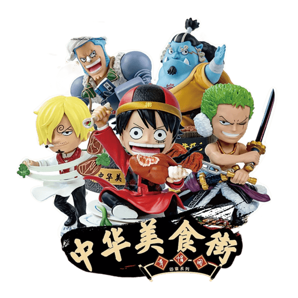 One Piece - Chinese Food Series Blind Box (1pc) Simple Showcase 