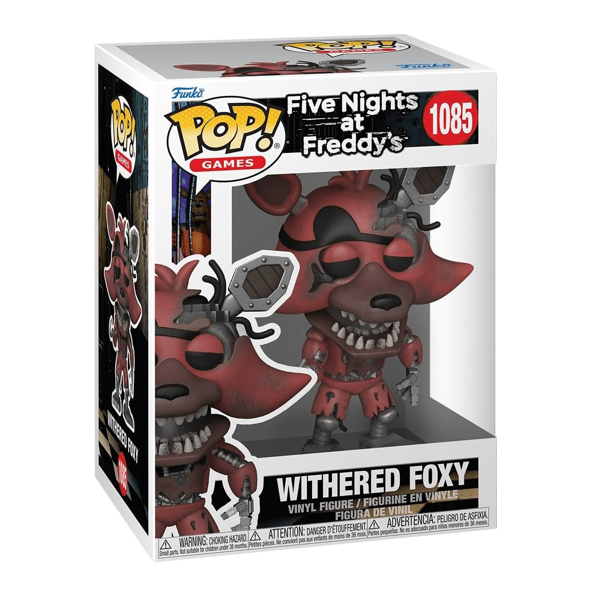 Funko Pop! Games: Five Nights at Freddy’s – Withered Foxy Simple Funko 