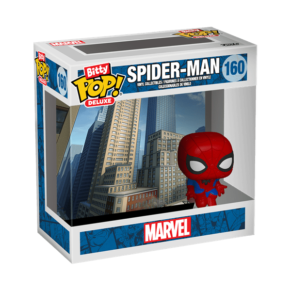 Funko Bitty Pop! Deluxe Spider-Man Cityscape (1pc) Simple Funko 