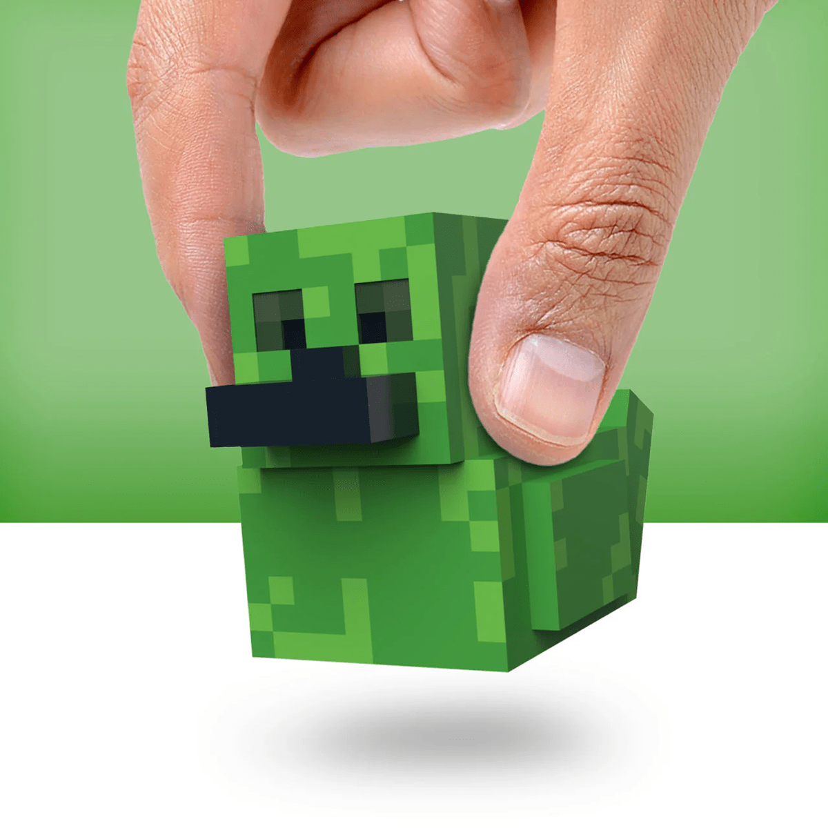 TUBBZ: Minecraft - Creeper Rubber Duck Figure (Mini Edition) Simple TUBBZ 