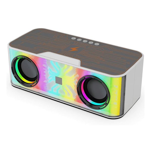 SoundLogic XT: Bluetooth Speaker with LED Lights and Wireless Charger Simple Showcase 