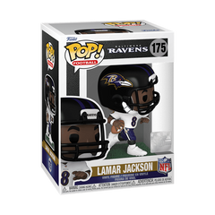 Funko Pop! NFL: Baltimore Ravens - Lamar Jackson (Away Uniform)