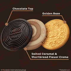 OREO Post Malone Double Stuffed Cookies 2pc Assorted Pack