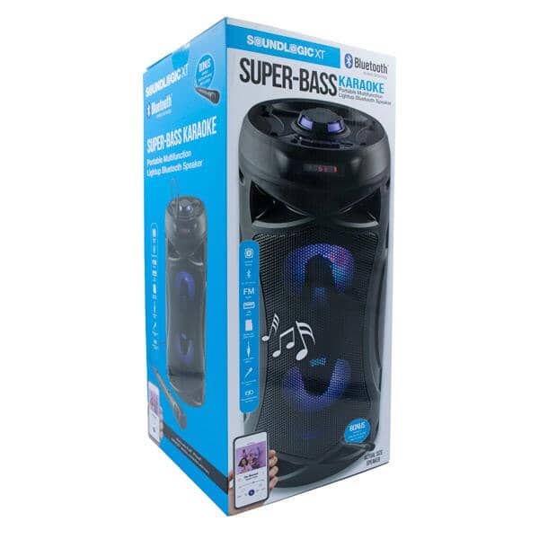 SoundlogicXT Super-Bass Karaoke Speaker Simple Showcase 