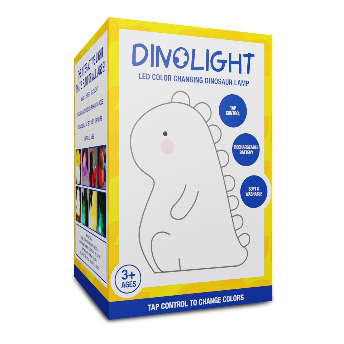 TapLight | LED Colour Changing Dinosaur/Unicorn Lamp Simple Showcase 