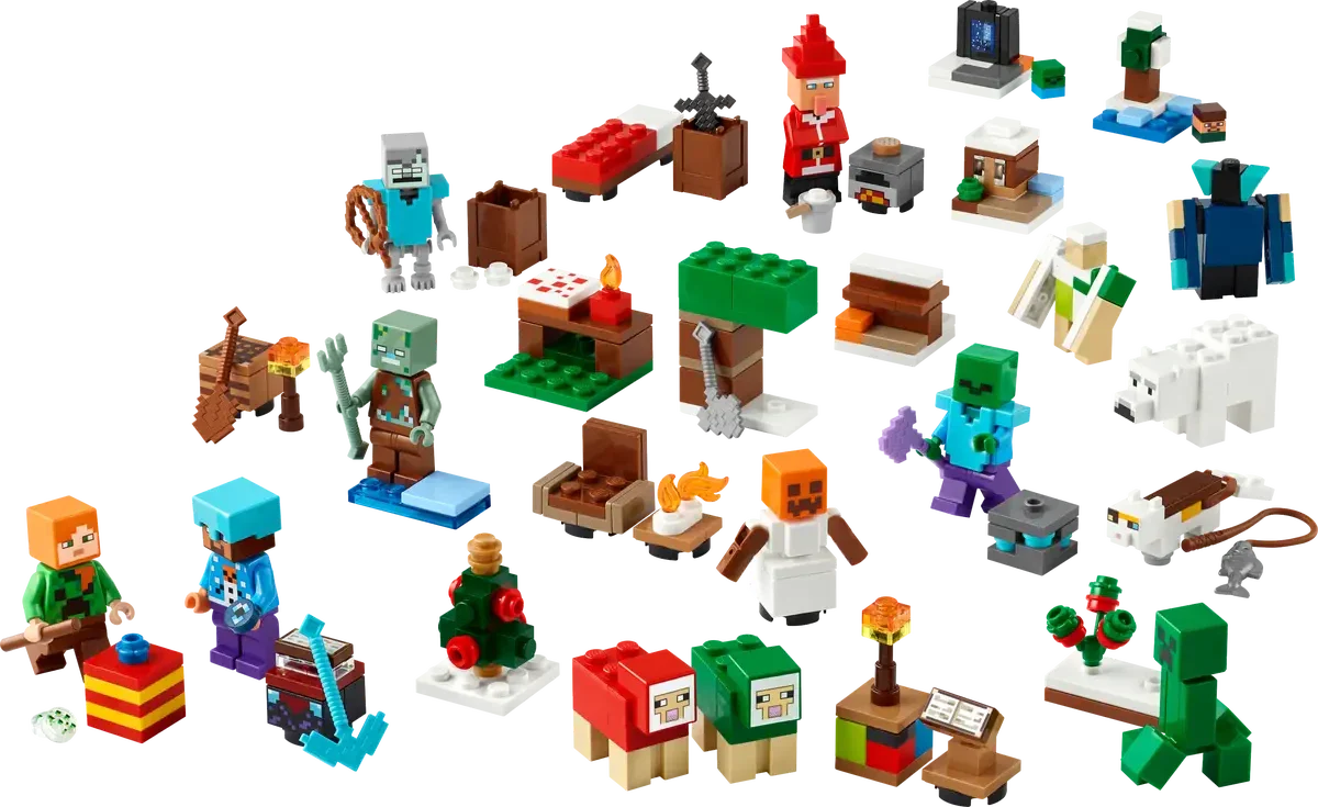 LEGO® Minecraft® Advent Calendar 2025 Showcase 