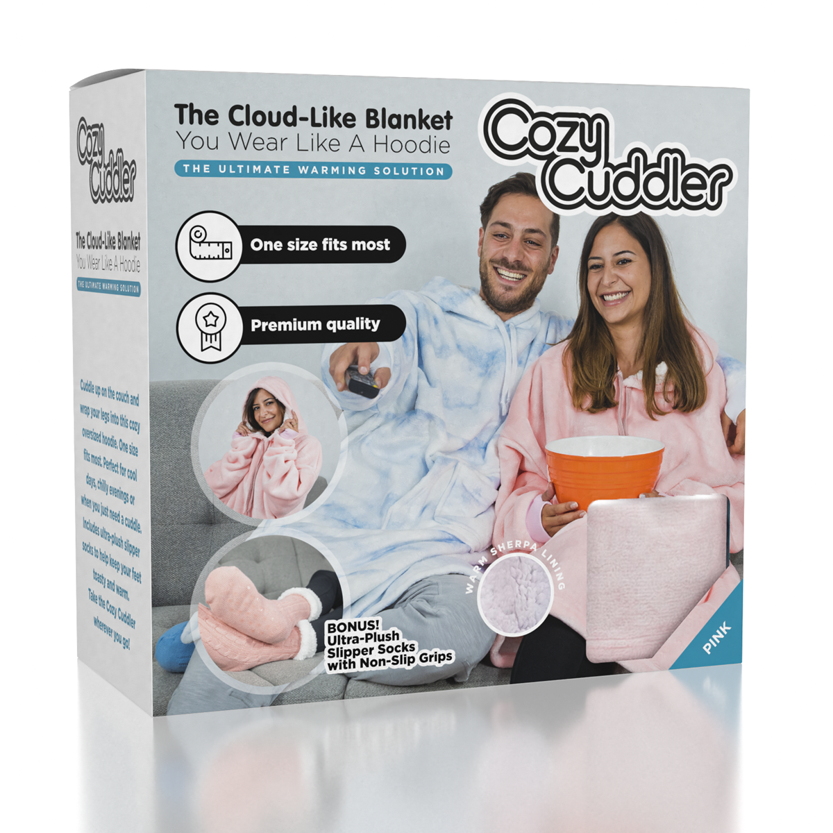 Cozy Cuddler: Cloud-Like Blanket Hoodie | Multiple Styles & Colors