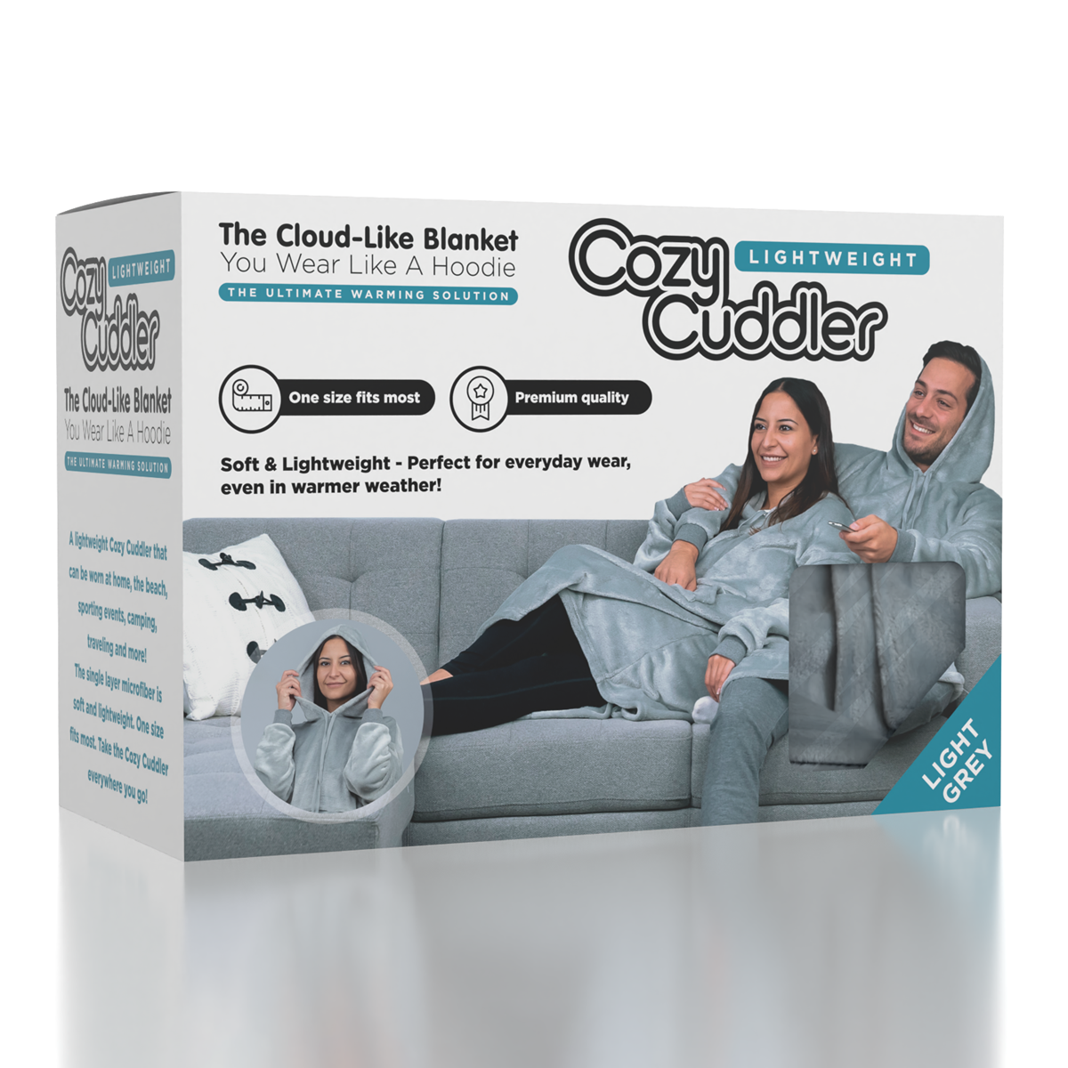 Cozy Cuddler: Cloud-Like Blanket Hoodie | Multiple Styles & Colors