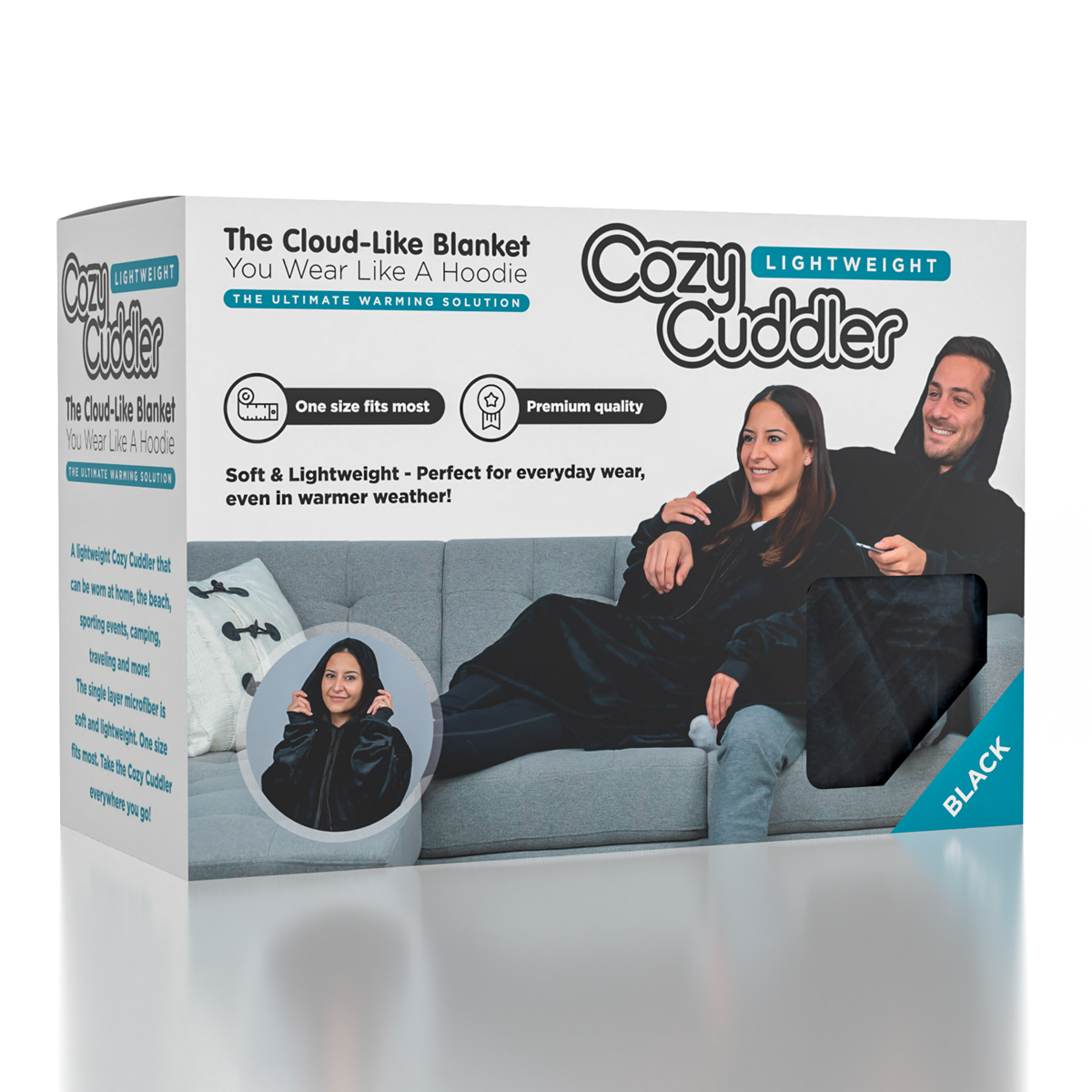 Cozy Cuddler: Cloud-Like Blanket Hoodie | Multiple Styles & Colors