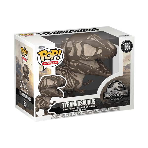 Funko Pop! Movies: Jurassic Park Fossil - Tyrannosaurus Figure