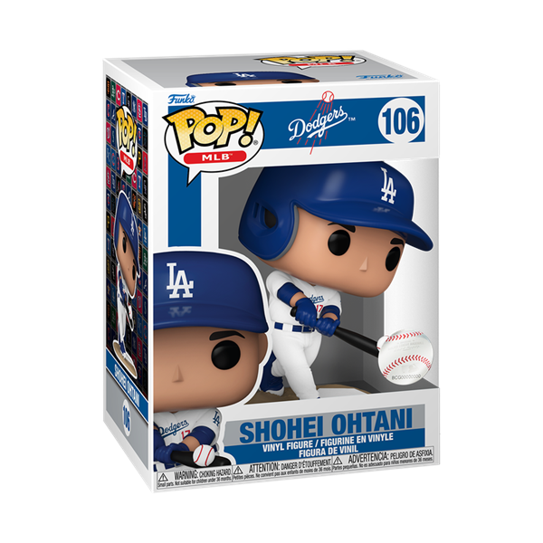 Funko Pop! MLB: LA Dodgers - Shohei Ohtani Home Jersey Figure