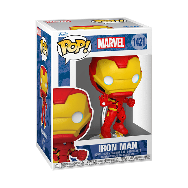 Funko Pop! Marvel: New Classics Iron Man Vinyl Figure Simple Funko 