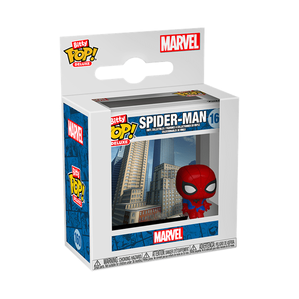 Funko Bitty Pop! Deluxe Spider-Man Cityscape (1pc) Simple Funko 