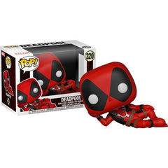 Funko Pop! Marvel: Bobble Head - Lazy Deadpool (Parody)