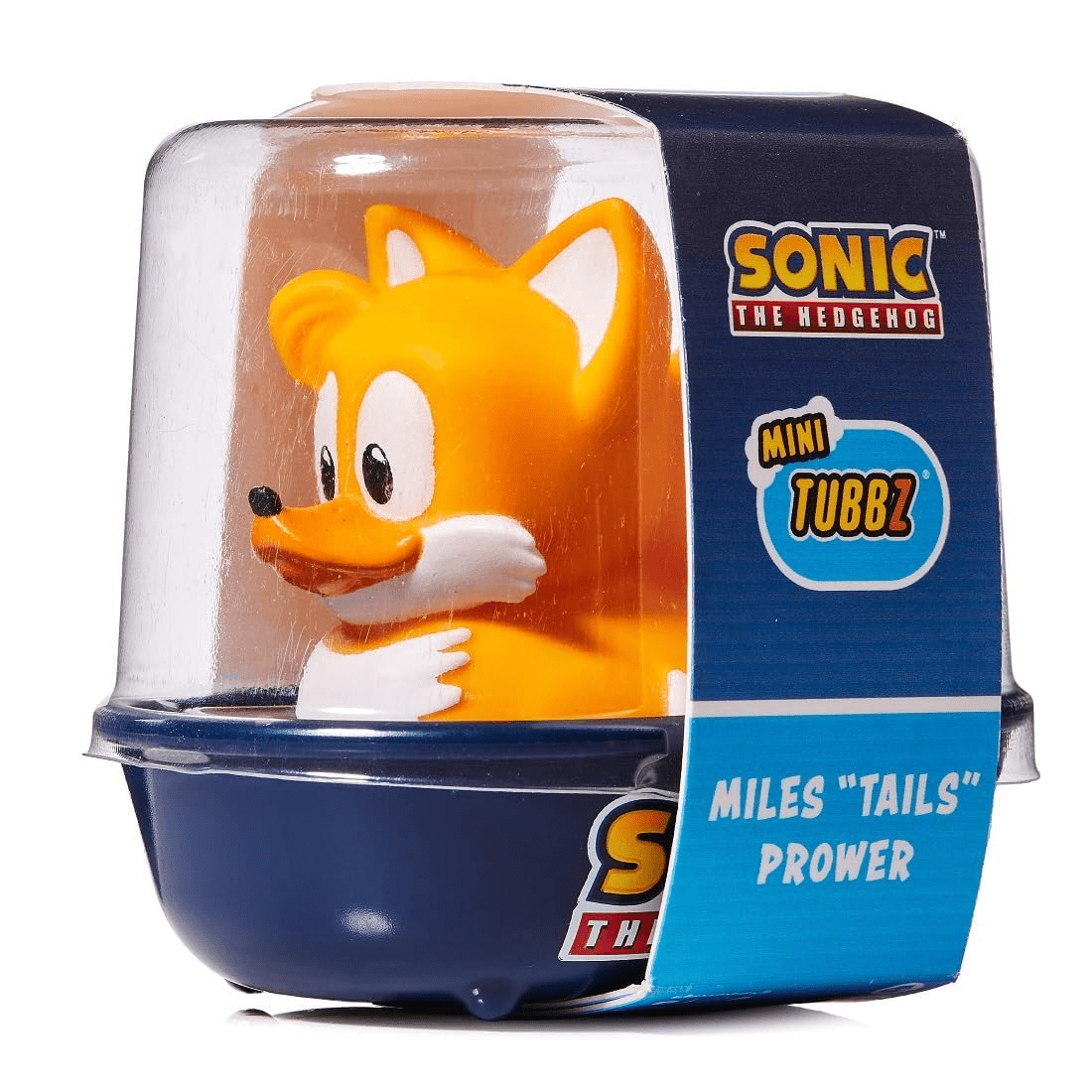 TUBBZ: Sonic the Hedgehog – Tails Mini Rubber Duck Figure Simple TUBBZ 