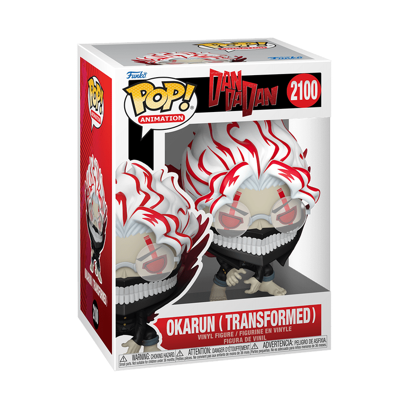 Funko Pop! DanDaDan – Transformed Okarun with Chase Figure (Style May Vary) Simple Funko 