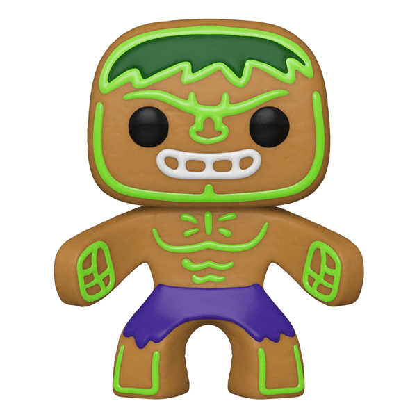 Funko Pop! Marvel: Gingerbread Hulk Vinyl Figure Simple Funko 