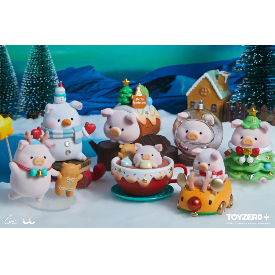 ToyZeroPlus x LuLu The Piggy Christmasland Series Figurines Blind Box (1pc)