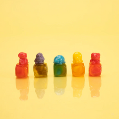 Peelable Gummies Stand Up Peg Bag - 4.25oz