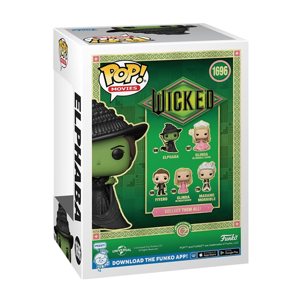 Funko Pop! Movies: Wicked - Elphaba Vinyl Figure! Simple Funko 