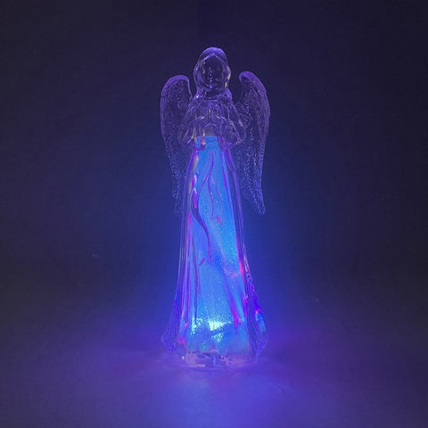 Festive Nights: LED Glitter Candle & LED Glitter Angel