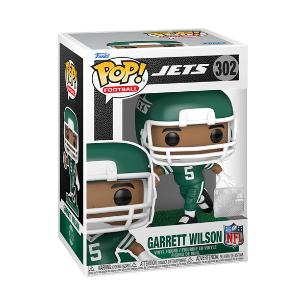 Funko Pop! NFL: Garrett Wilson (Green and White Uniform) Simple Funko 