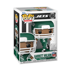 Funko Pop! NFL: Garrett Wilson (Green and White Uniform) Simple Funko 