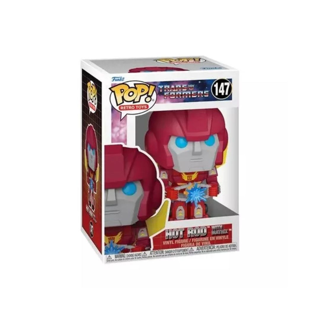 Funko Pop! Movies: Transformers - Hot Rod with Matrix