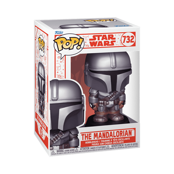 Funko Pop! Star Wars: Holiday - The Mandalorian Vinyl Figure Simple Funko 